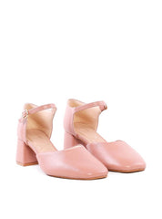 Scarpin Mary Jane com Salto Bloco - Nude SDI-12166 - NU