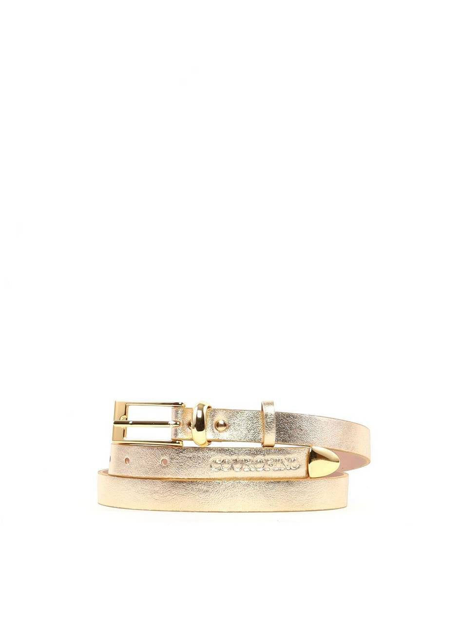 Cinto Casual Feminino Couro Ouro CTI-929 - AU
