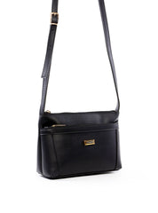 Bolsa Clutch Transversal Pequena Preta BSI-5828 - PR