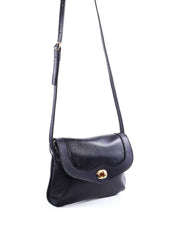 Bolsa Satchel Transversal com Fecho Giratório - Preta BSI-6356 - PR