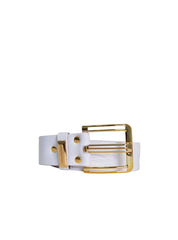 Cinto Feminino Casual Couro Social Branco CTI-924 - BR