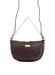 Bolsa Hobo Pequena com Alça Dupla - Cacau BSI-6433 - CA