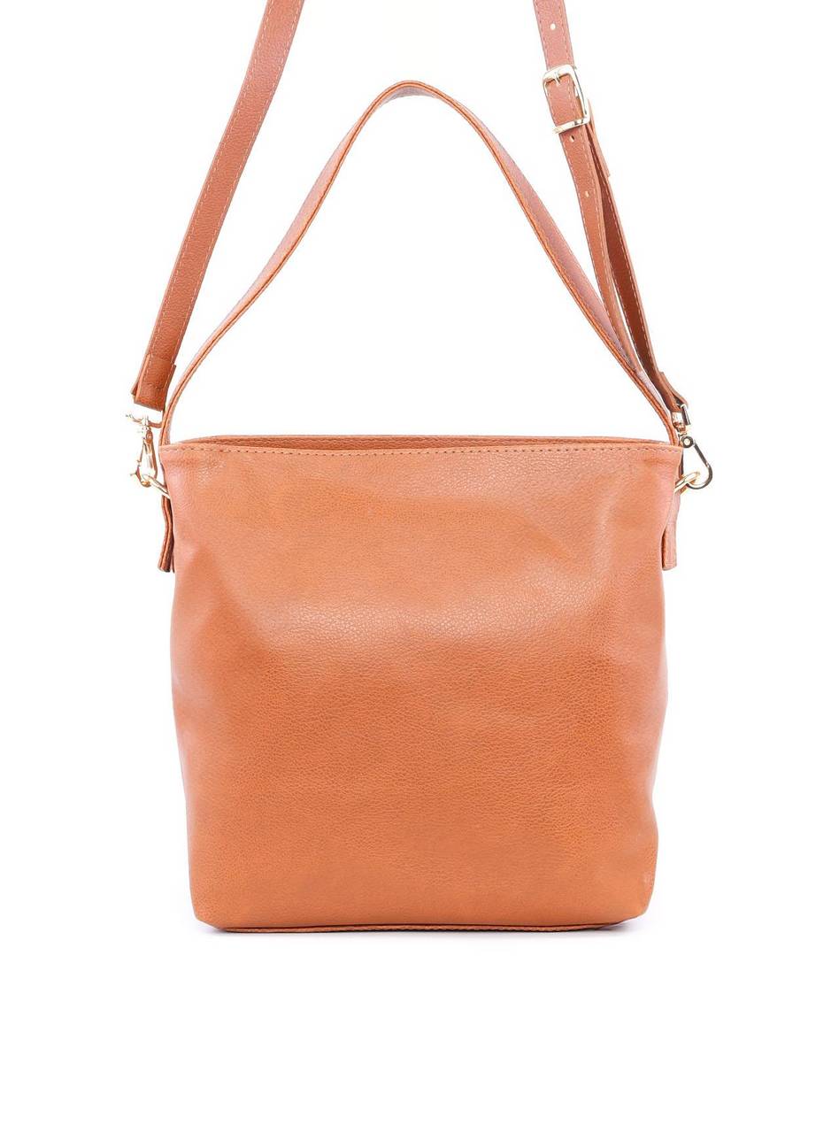 Bolsa Tote com Alça Dupla em Tressê - Castor BSI-6212 - CS
