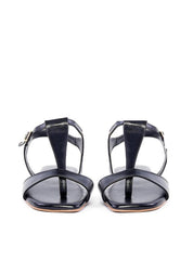 Rasteira com Fecho de Fivela - Preta SDI-11862 - PR