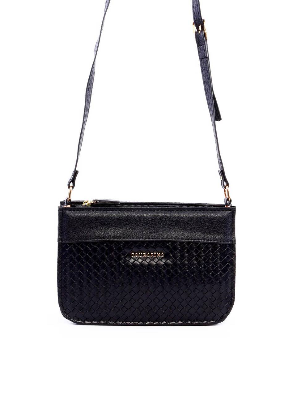 Bolsa Tote Quadrada Estruturada - Preta BSI-6284 - PR