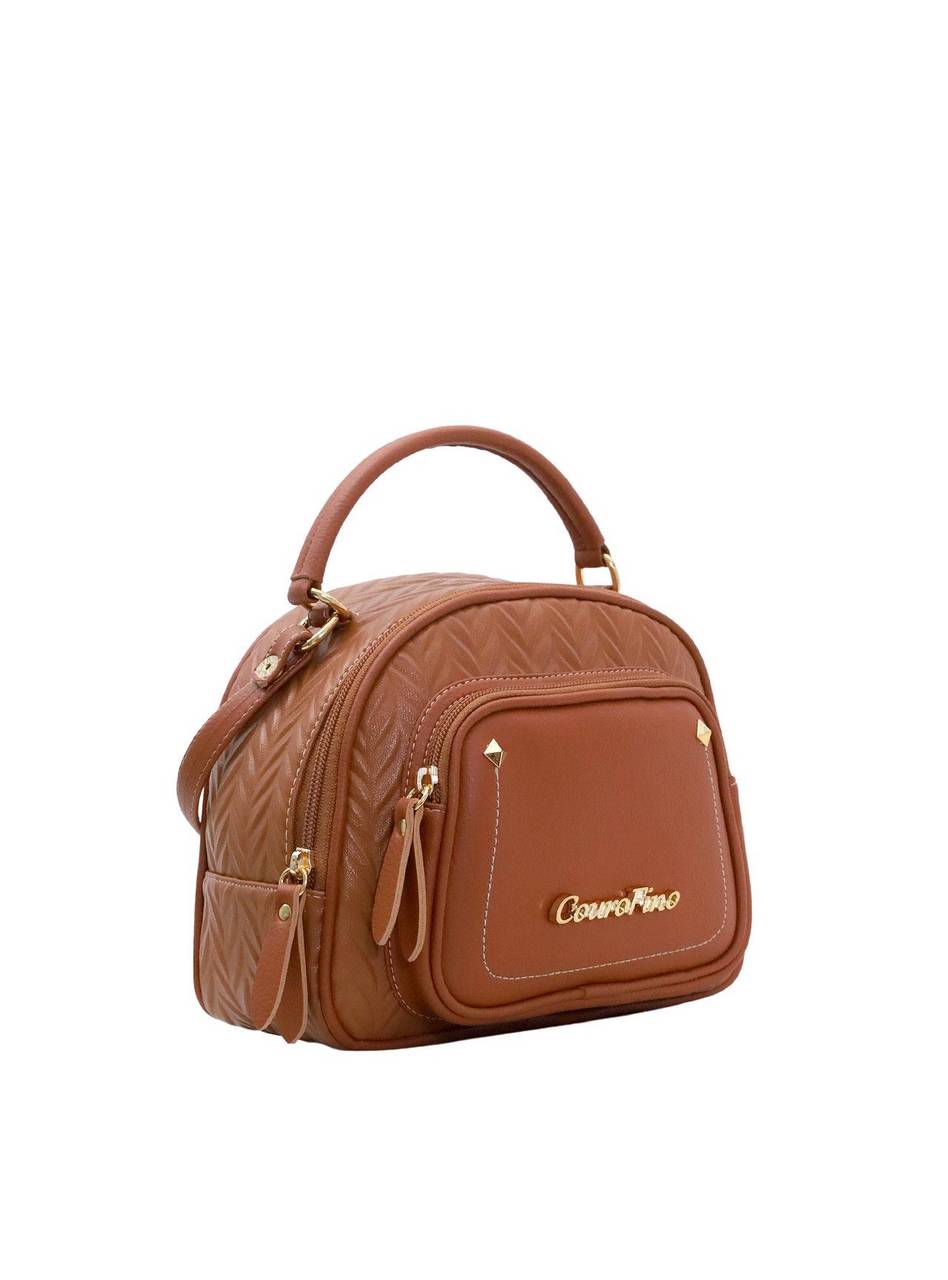 Bolsa Tote Média Transversal Zíper Frontal Castor BSI-5684 - CS