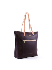 Bolsa Shopper com Bolso Frontal - Cacau BSI-6361 - CA