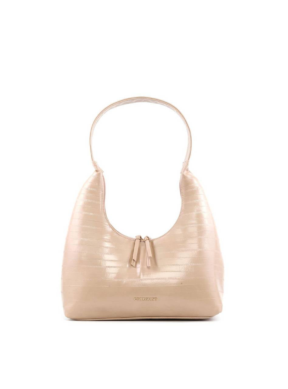 Bolsa Hobo Alça Alongada - Nude BSI-6385 - NU