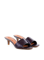 Tamanco Salto Kitten com Tira Larga - Cacau SDI-11908 - CA