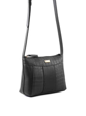 Bolsa Feminina Clutch Frontal Preta BSI-5830 - PR