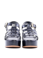 Sandália Plataforma Fisherman - Preta SDI-11875 - PR
