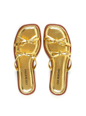 Sandália Rasteira com Laço Duplo SDI-12253 - AU
