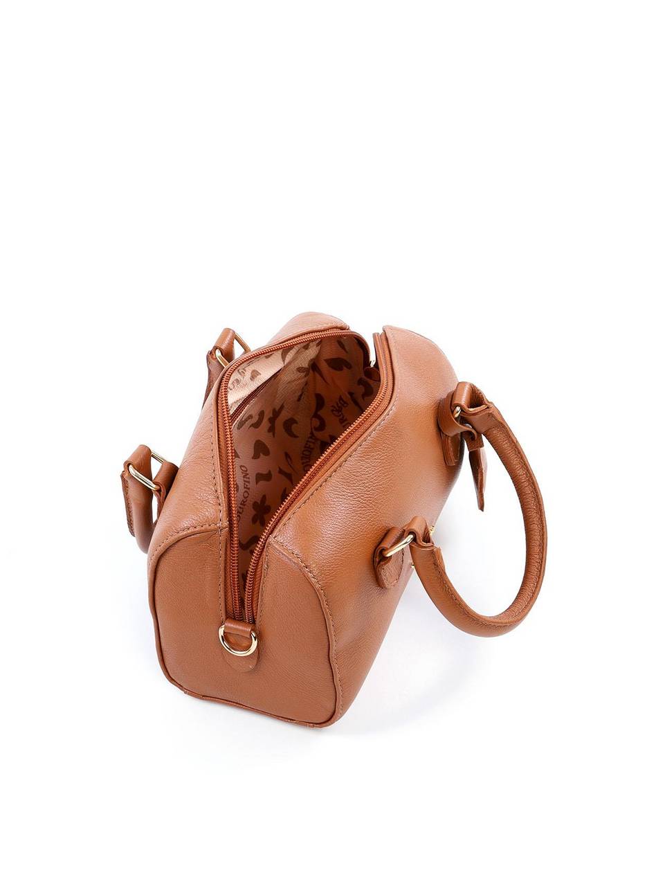 Bolsa Baú com Alça Dupla e Charm - Castor BSI-6059 - CS