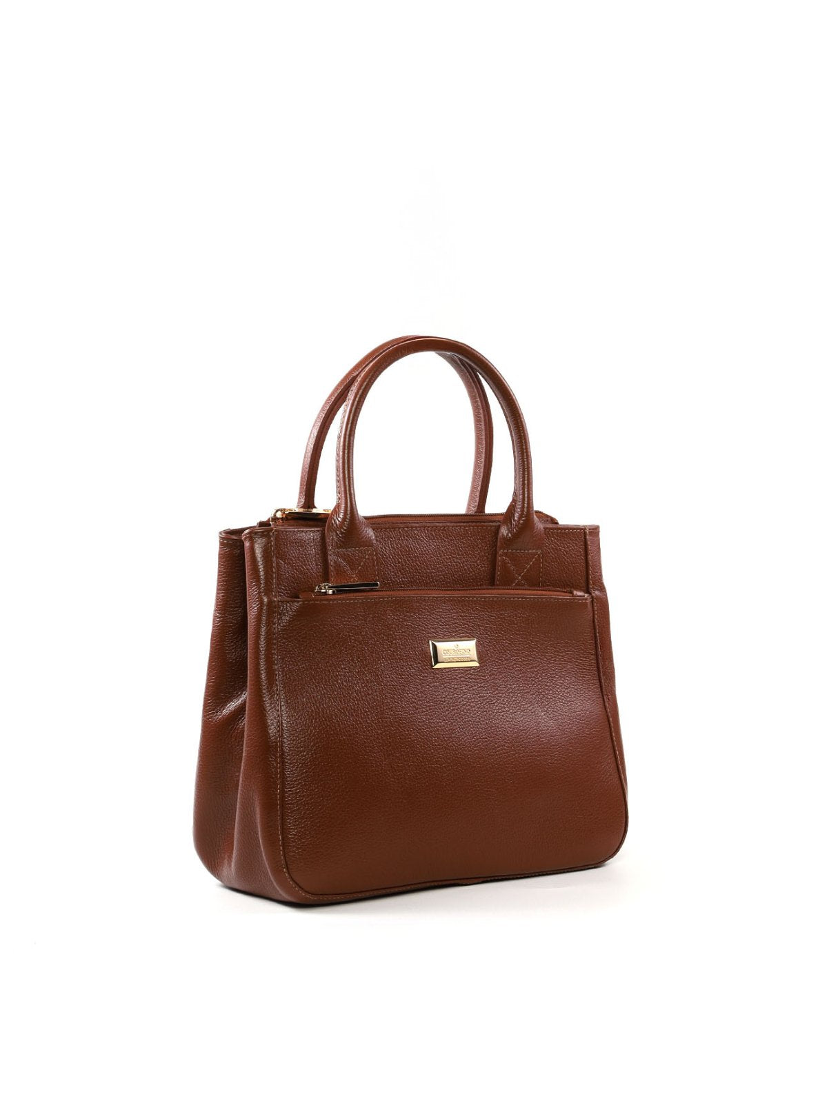 Bolsa de Mão com Bolso Frontal e Alça Rígida BSI-4346 - CS