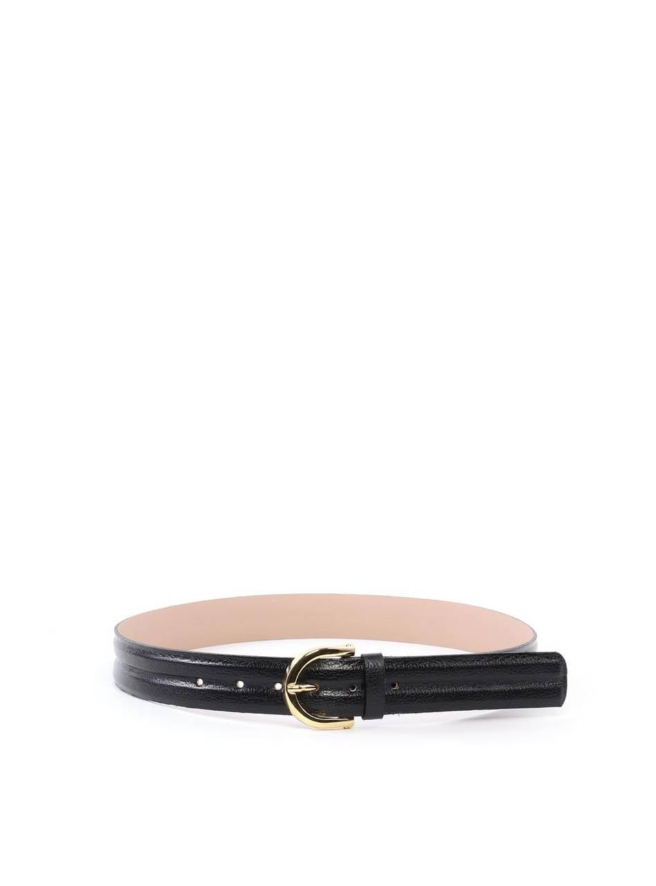 Cinto Feminino com Fivela Arredondada - Preta CTI-1016 - PR