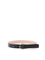 Cinto Feminino com Fivela Arredondada - Preta CTI-1016 - PR