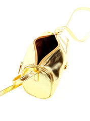 Bolsa Baú Transversal Pequena - Ouro BSI-6268 - AU