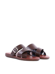 Chinelo Slide Masculino com Tiras Cruzadas - Cacau SDI-12082 - CA