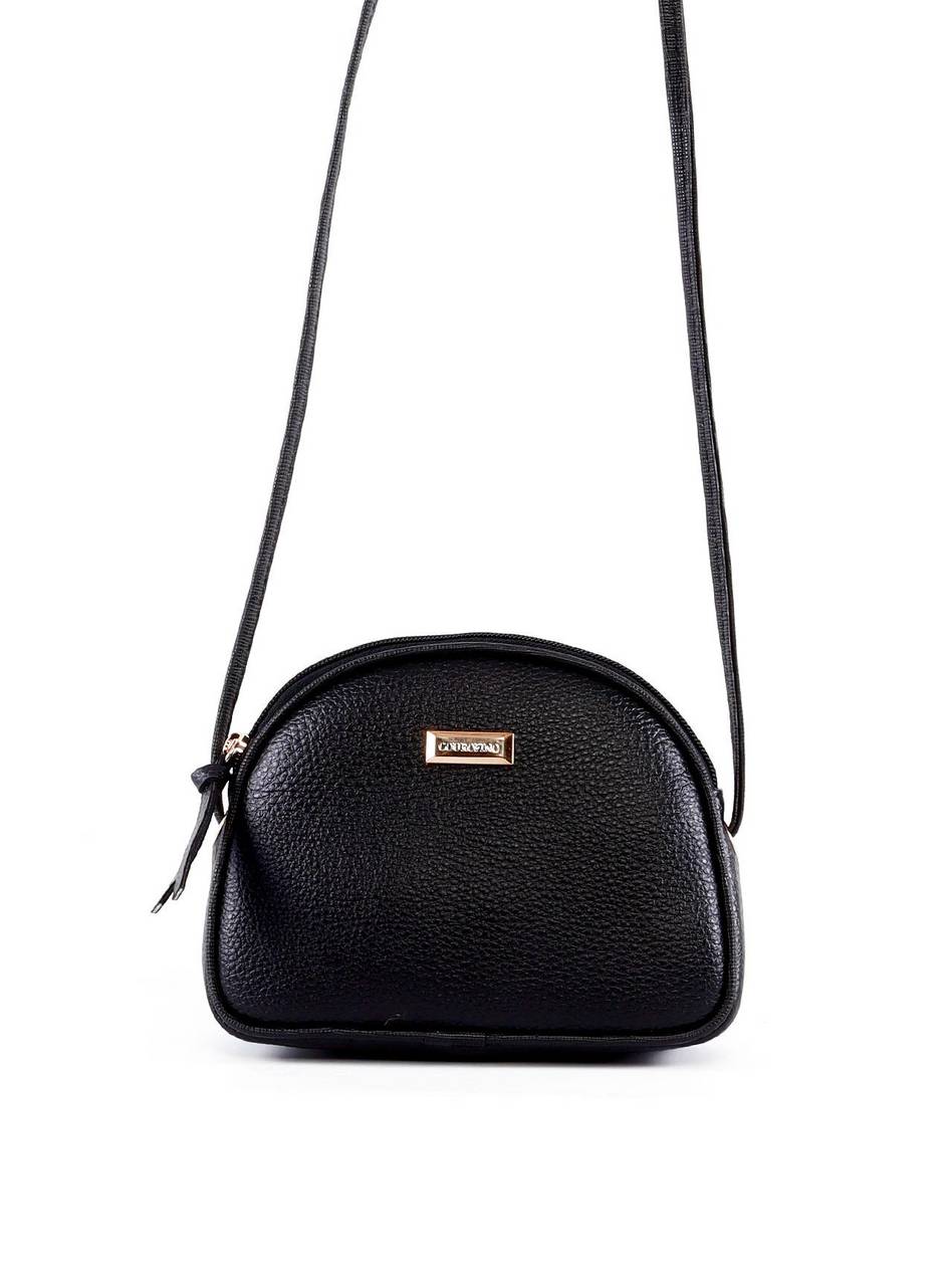 Bolsa Tote Transversal Arredondada - Preta BSI-6343 - PR