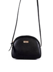 Bolsa Tote Transversal Arredondada - Preta BSI-6343 - PR