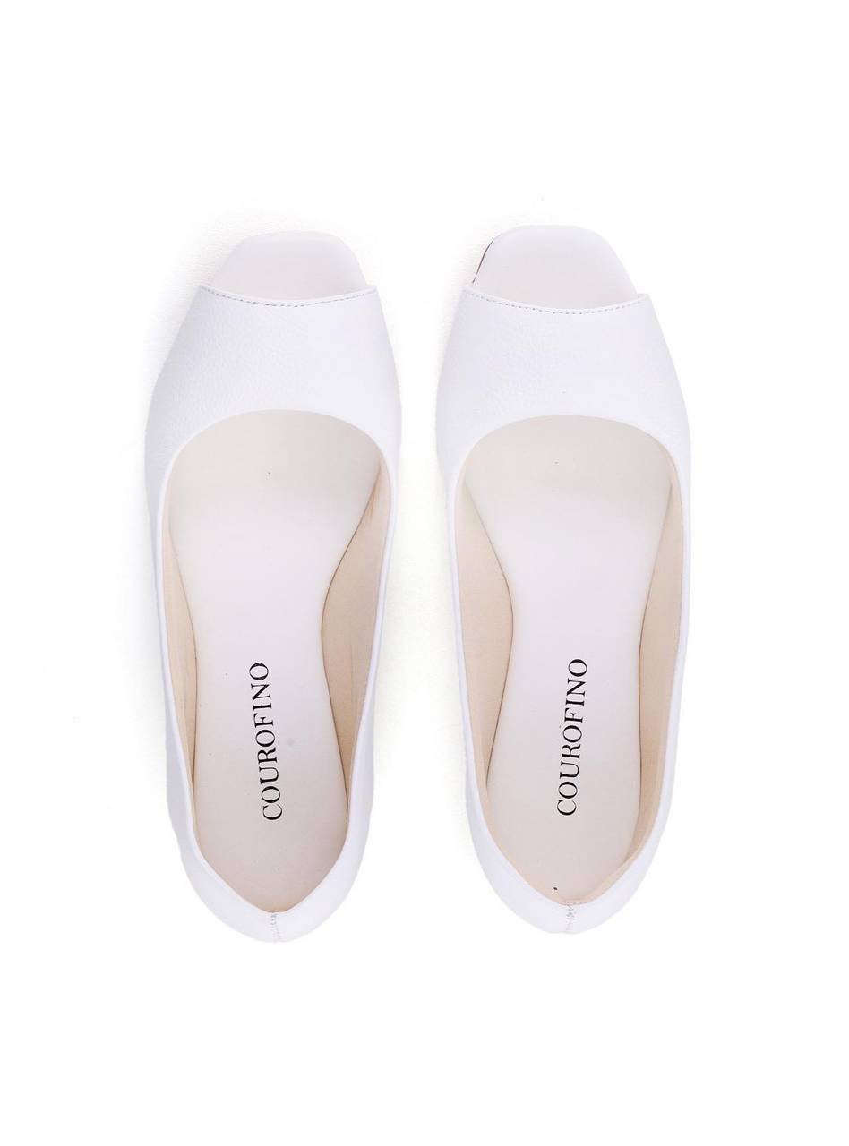 Scarpin com Saltinho Bloco Peep Toe SDI-12189 - BR