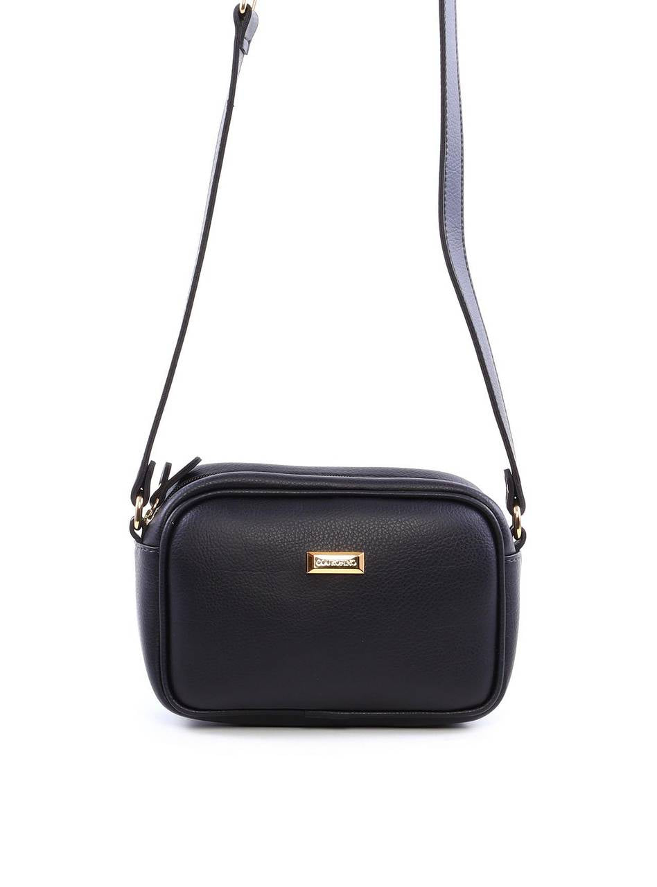 Bolsa Tote Pequena Arredondada - Preta BSI-6269 - PR