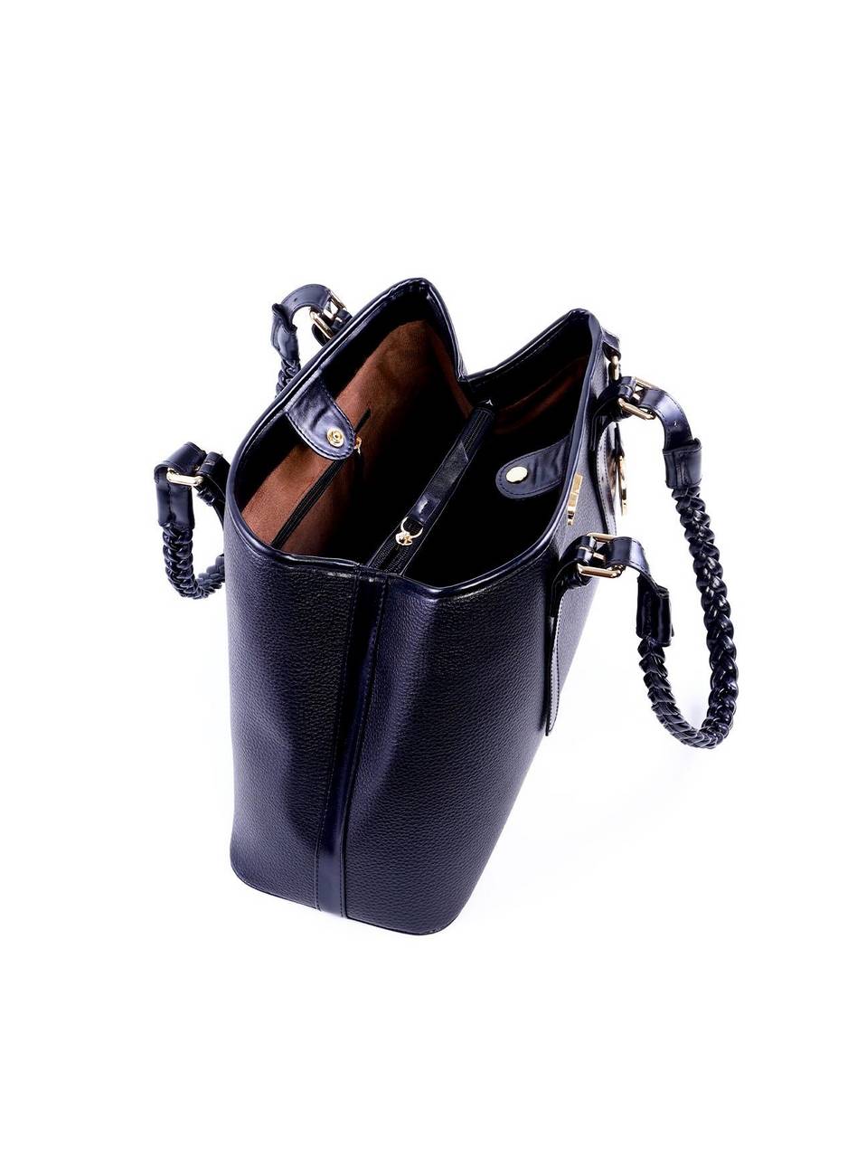 Bolsa Jace Bucket Alça Trançada - Preta BSI-6315 - PR
