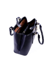 Bolsa Jace Bucket Alça Trançada - Preta BSI-6315 - PR