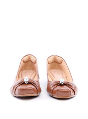 Scarpin com Salto Baixo Drapeado - Castor SDI-11742 - CS