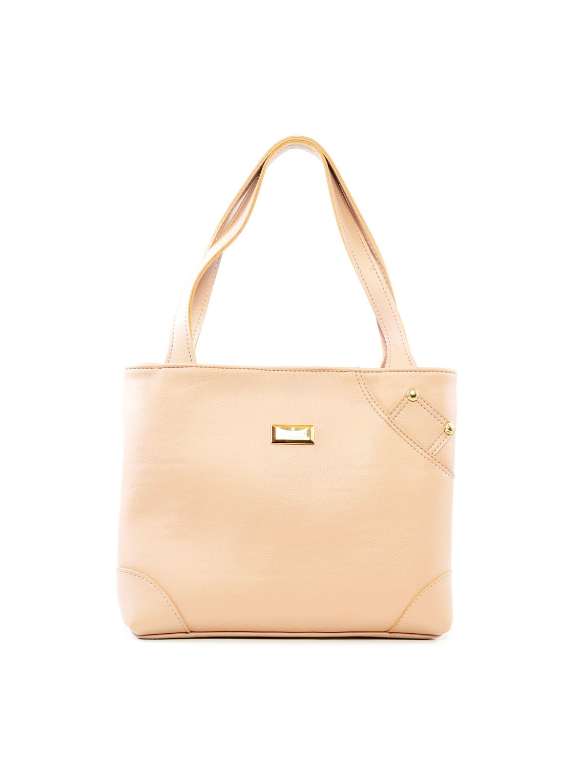 Bolsa Shopper Média com Detalhe Esferas Laterais BSI-6507 - NU
