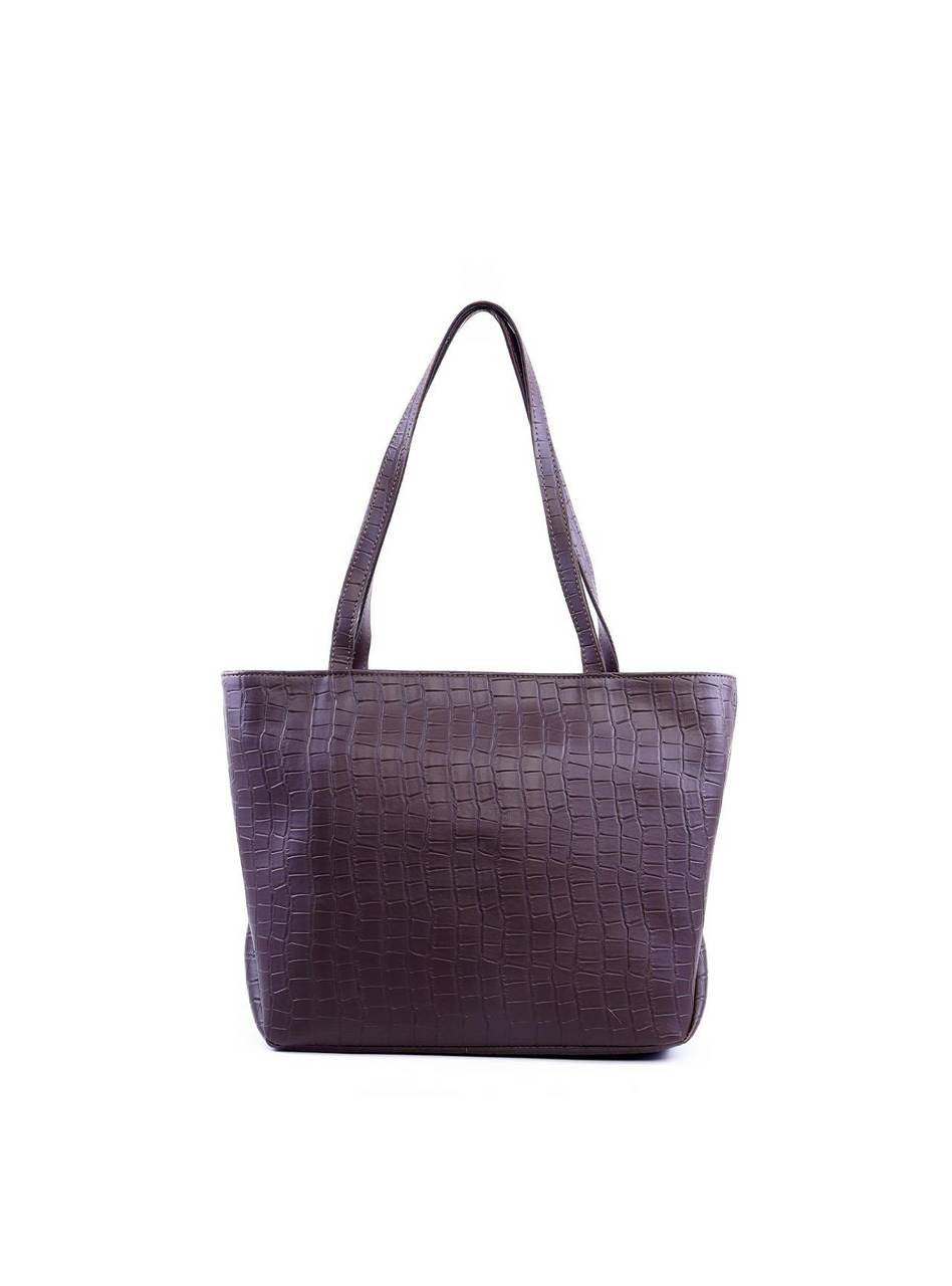 Bolsa Shopper Tiracolo com Bolso Frontal - Cacau BSI-6307 - CA