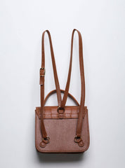 Bolsa Bag Pequena Lingueta Fivela Castor BSI-5855 - CS