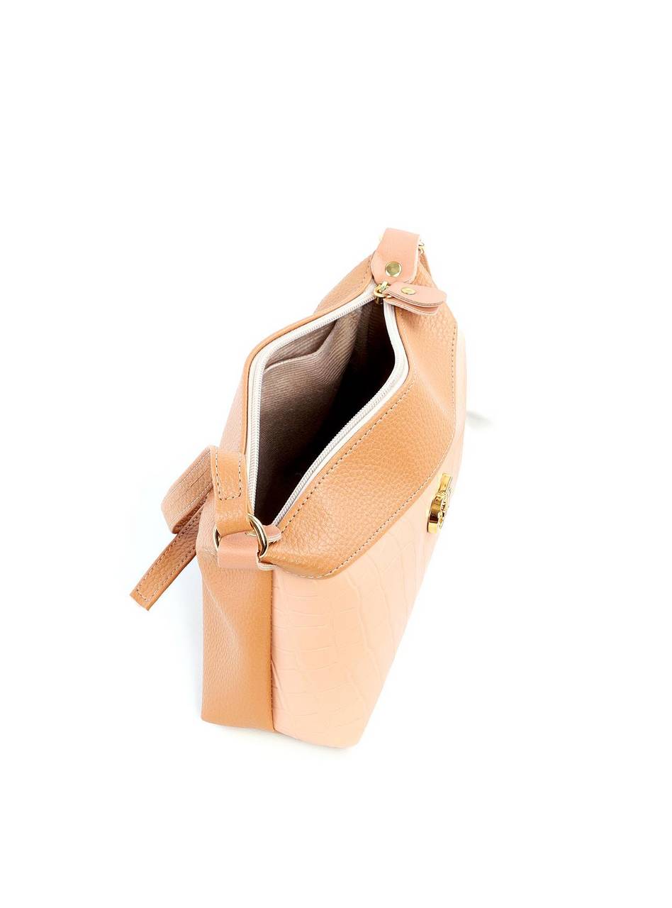 Bolsa Bag Transversal com Detalhes - Nude BSI-6206 - NU