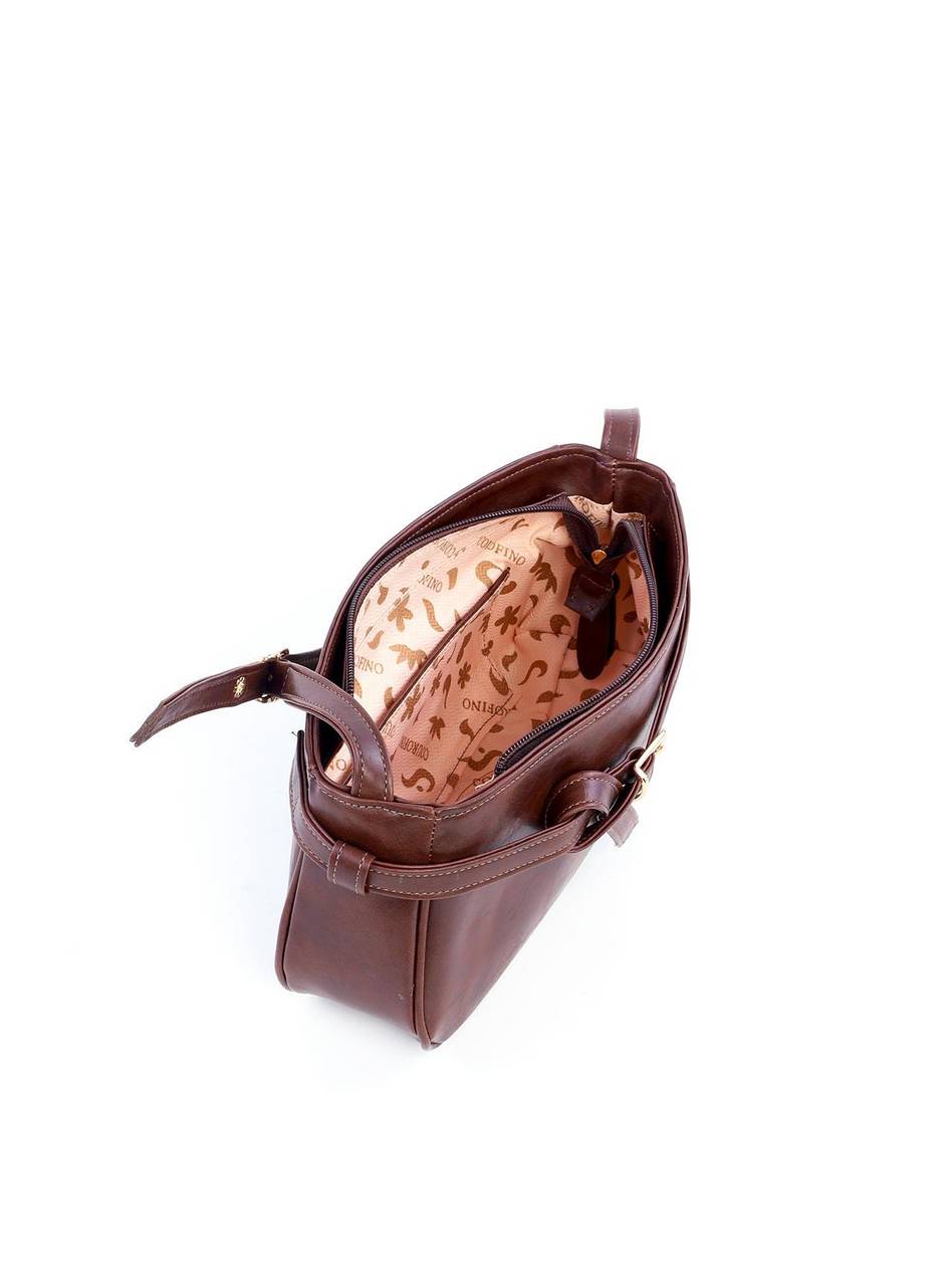 Bolsa Baguete com Detalhe de Cinto - Cacau BSI-6151 - CA