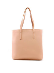 Bolsa Shopper com Placa Central Superior - Nude BSI-6150 - NU