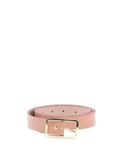 Cinto Feminino em Couro com Fivela Retangular - Nude 1.1820000988 - NU