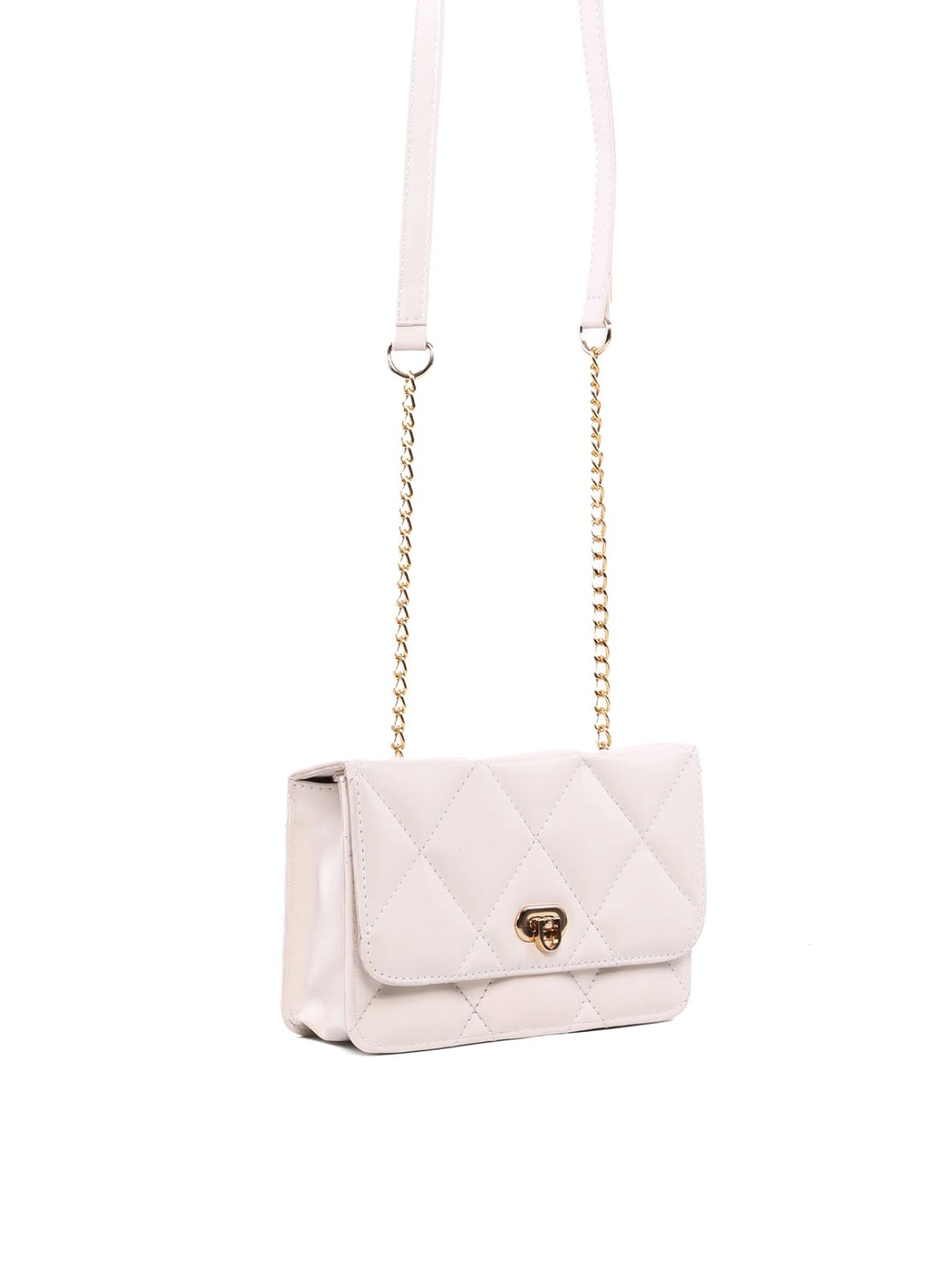Bolsa Satchel Pequena Transversal com Matelassê BSI-6522 - FE