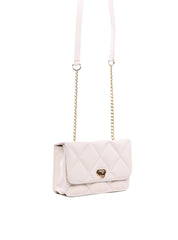 Bolsa Satchel Pequena Transversal com Matelassê BSI-6522 - FE