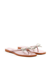 Rasteira de Laço com Strass - Rosa SDI-12076 - RS