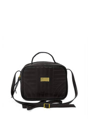 Bolsa Bag Couro Transversal Bolso Atrás Cacau BSI-5087 - CA