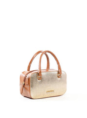 Bolsa Baú Pequena com Mix de Materiais BSI-6499 - CS