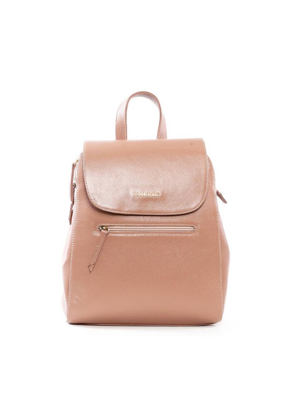 Mochila Casual com Três Divisórias e Bolso Frontal MEI-467 - NU