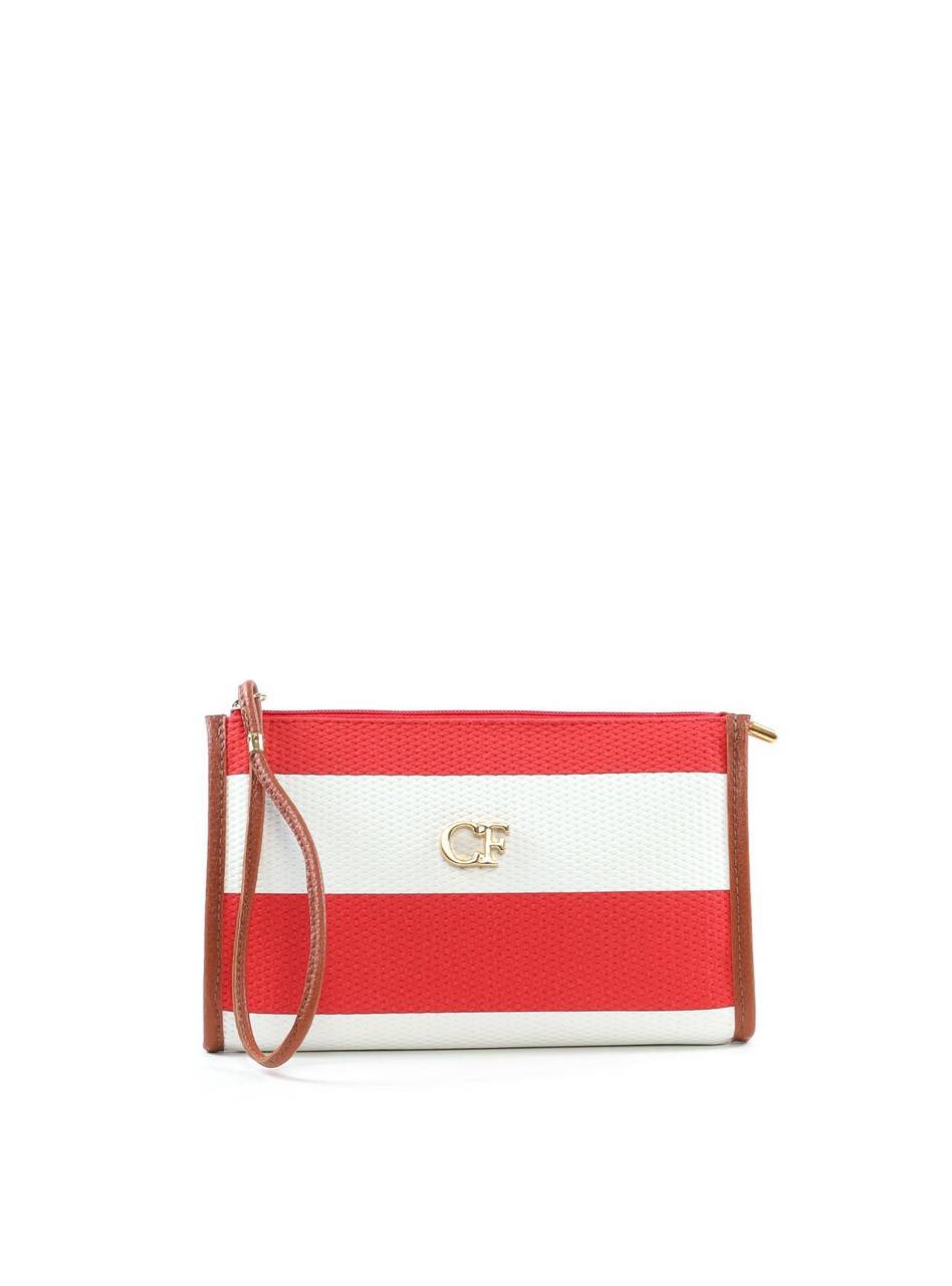 Necessaire Quadrada com Listras NSI-176 - B&V