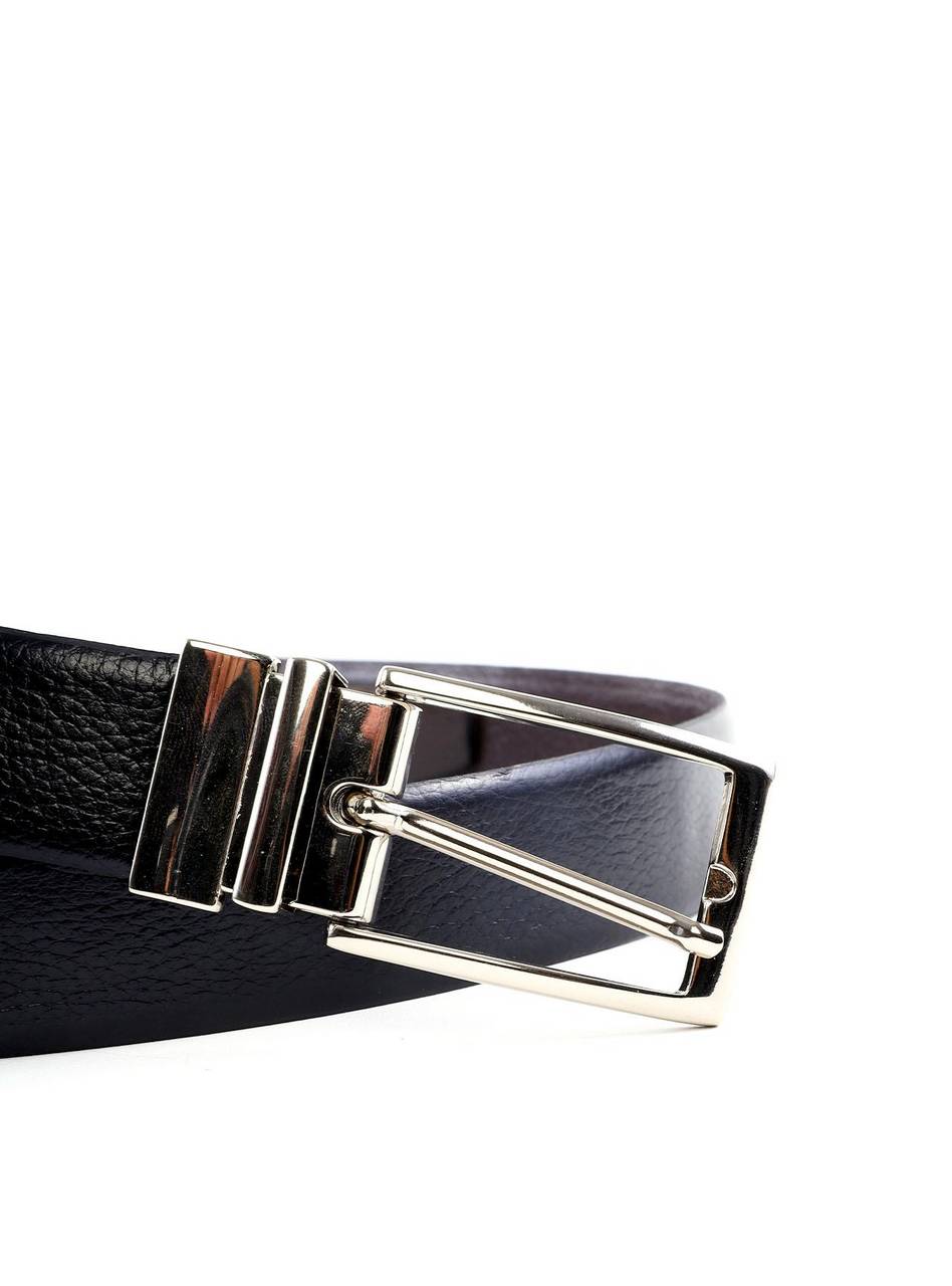 Cinto Masculino Social com Fivela Retrátil - Preto e Castor CTI-991 - PC