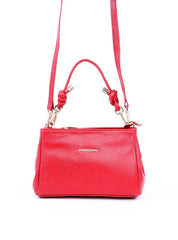 Bolsa Tote com Alças Removíveis e Detalhe em Nó - Vermelha BSI-6037 - VE