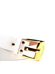 Cinto Feminino Largo com Fivela Quadrada - Branco CTI-1011 - BR