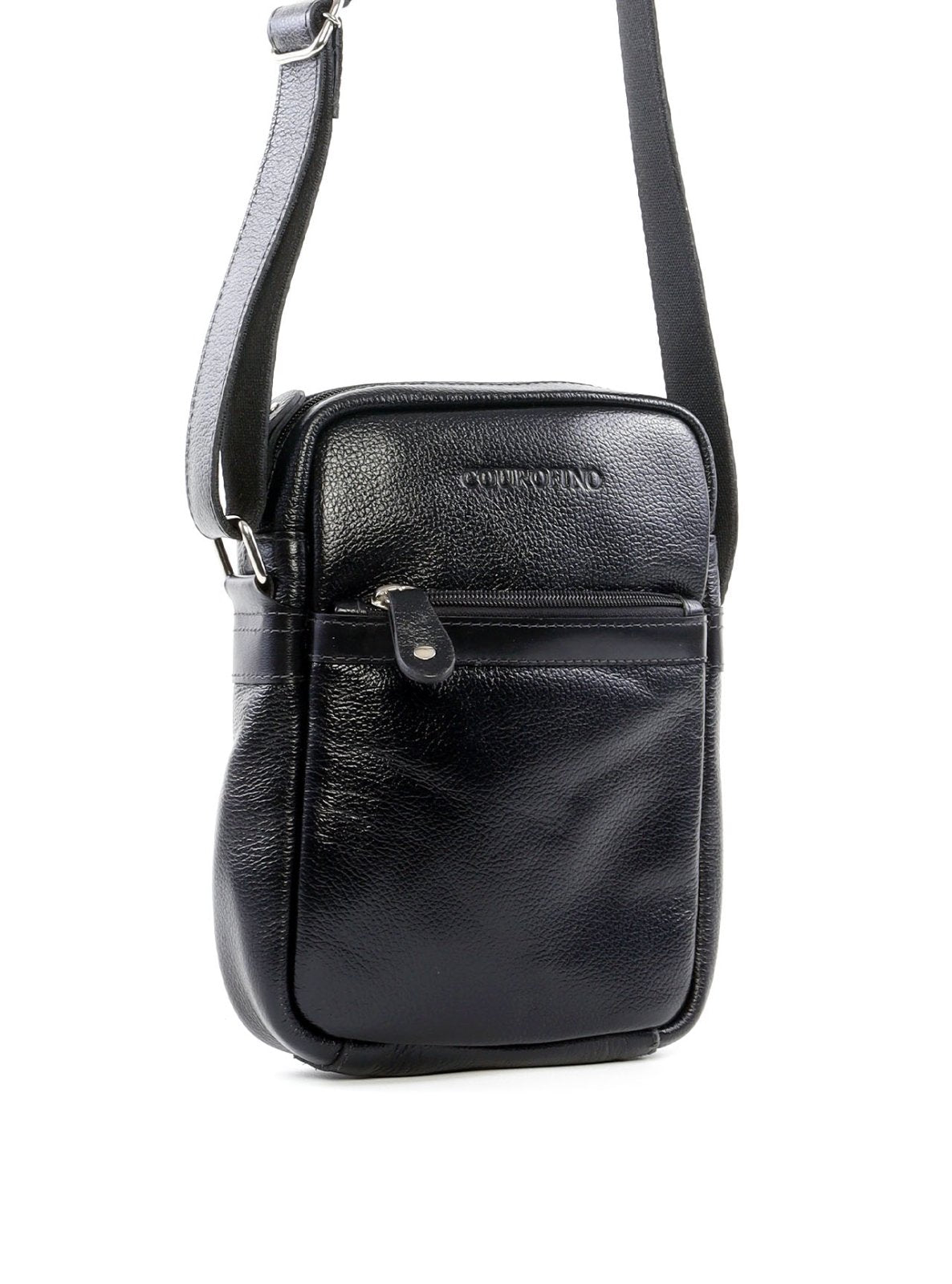 Bolsa Tiracolo Unissex com Bolso Frontal BSI-6515 - PR