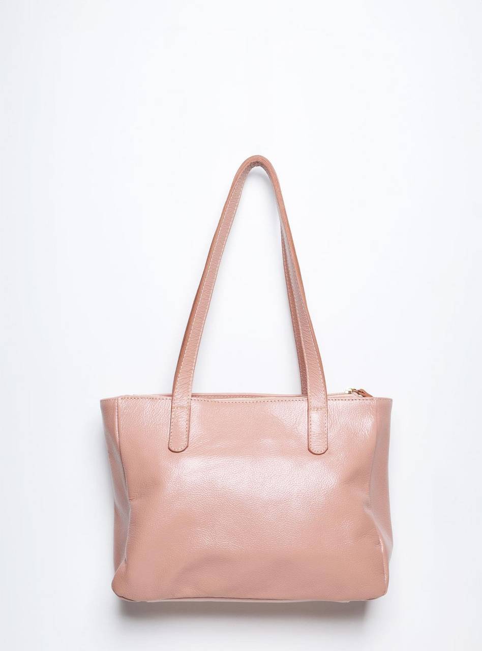 Bolsa Tote Média Tiracolo Bolso Nude BSI-5834 - NU