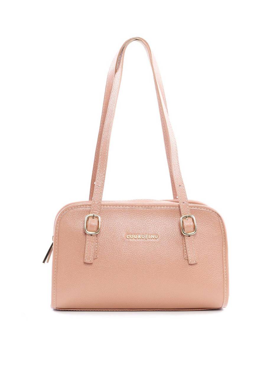 Bolsa Tote com Fivelas - Nude BSI-6178 - NU