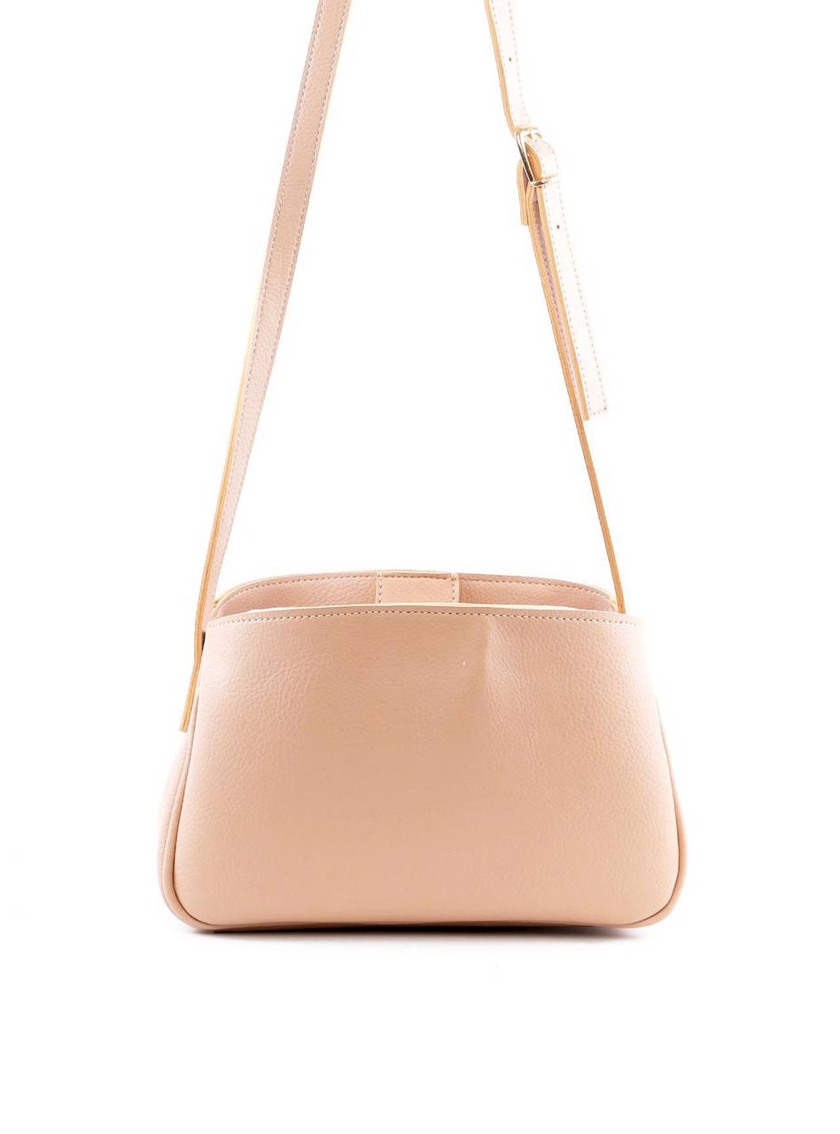 Bolsa Tote Transversal com 3 Divisórias - Nude BSI-6411 - NU